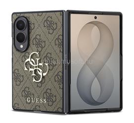 CG MOBILE Samsung Z Fold8 GUESS BIG 4G CLASSIC LOGO szilikon telefonvédő műanyag hátlap, ECO bőr hatású hátlap, SÖTÉTBARNA GUHCZFW84GMGBR small