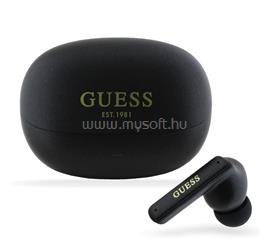 CG MOBILE GUESS CAPSULE bluetooth fülhallgató SZTEREO v5.3, IPX6 + töltőtok, FEKETE GUTWST88MCTGK small