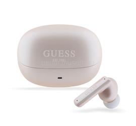 CG MOBILE GUESS CAPSULE bluetooth fülhallgató SZTEREO v5.3, IPX6 + töltőtok, RÓZSASZÍN GUTWST88MCTGP small