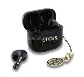CG MOBILE GUESS CLASSIC LOGO CHARM bluetooth fülhallgató SZTEREO v5.4, mikrofon + töltőtok, FEKETE GUTWSXMCCLK small