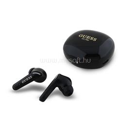 CG MOBILE GUESS GLOSSY CLASSIC LOGO bluetooth fülhallgató SZTEREO v5.4, mikrofon + töltőtok, FEKETE GUTWST7FCEEK small