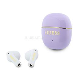 CG MOBILE GUESS GOLD LINE GLOSSY CLASSIC LOGO bluetooth fülhallgató SZTEREO (v5.4, TWS, mikrofon + töltőtok) LILA GUTWSG3HGECU small