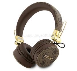 CG MOBILE GUESS METAL LOGO 4G bluetooth fejhallgató SZTEREO v5.3, IPX4 vízálló, BARNA GUBH704GEMW small