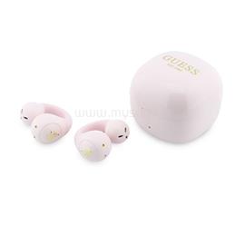 CG MOBILE GUESS MINI CLASSIC LOGO bluetooth fülhallgató SZTEREO (v6.0, TWS, fülre csíptethető, mikrofon + töltőtok) RÓZSASZÍN GUTWSW85LEEP small