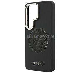 CG MOBILE Samsung S26 Ultra GUESS PERFORATED LOGO MAGSAFE szilikon telefonvédő ütésállóság, mágneses, FEKETE GUHMS26L5PG4SRGK small