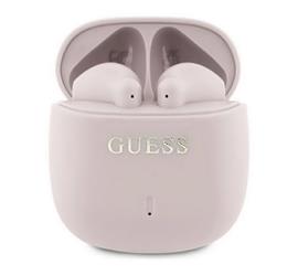 CG MOBILE GUESS PRINTED CLASSIC LOGO bluetooth fülhallgató SZTEREO v5.3, IPX4 + töltőtok, RÓZSASZÍN GUTWSJ14ESGP small