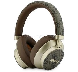 CG MOBILE GUESS PU 4G Gold Script Metal Logo bluetooth fejhallgató SZTEREO v5.4, zajszűrő, SÖTÉTBARNA GUBHP83P4CSCMW small
