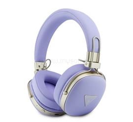 CG MOBILE GUESS PU Grained Triangle Gold Metal Logo bluetooth fejhallgató SZTEREO v5.4, zajszűrő, LILA GUBHP72PGTCSU small