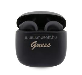 CG MOBILE GUESS SCRIPT LOGO bluetooth fülhallgató SZTEREO v5.3, mikrofon + töltőtok, FEKETE GUTWST26PSK small