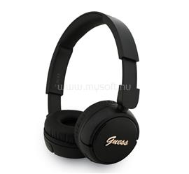CG MOBILE GUESS SCRIPT METAL LOGO bluetooth fejhallgató SZTEREO v5.3, IPX4 vízálló, FEKETE GUBHV6SCK small