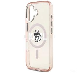 CG MOBILE iPhone 17 KARL LAGERFELD IML CHOUPETTE SKETCH LOGO MAGSAFE szilikon telefonvédő ütésállóság, MagSafe, RÓZSASZÍN KLHMP17SHGCHGKBP small