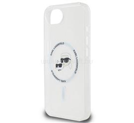 CG MOBILE iPhone 17e KARL LAGERFELD IML K&CH HEADS METAL FRAME MAGSAFE szilikon telefonvédő ütésállóság, MagSafe, ÁTLÁTSZÓ KLHMPSE4HLSKCH small