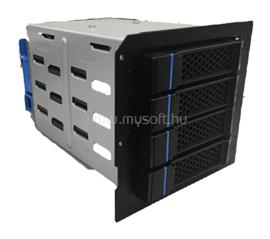 CHENBRO Cage, 4x 3.5" HDD, Hot-swap, w/ 4-port 12Gbps mini-SAS HD BP, Tool-less 384-10701-2104A0 small