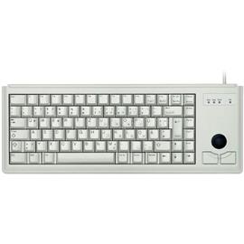 CHERRY COMPACT G84-4400 TRACKBALL 2X PS/2 vezetékes billentyűzet amerikai angol lokalizáció (szürke) G84-4400LPBEU-0 small