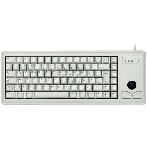 CHERRY COMPACT G84-4400 TRACKBALL 2X PS/2 vezetékes billentyűzet amerikai angol lokalizáció (szürke)