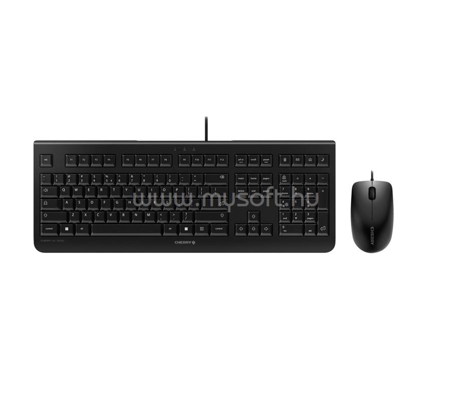 CHERRY DC 2000 vezetékes billentyűzet és egér (magyar)
