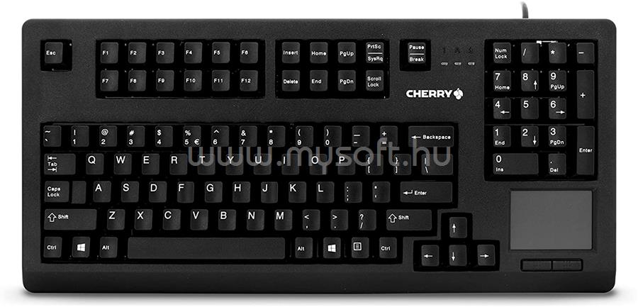 CHERRY G80-11900 TOUCHBOARD vezetékes billentyűzet angol lokalizáció (fekete)