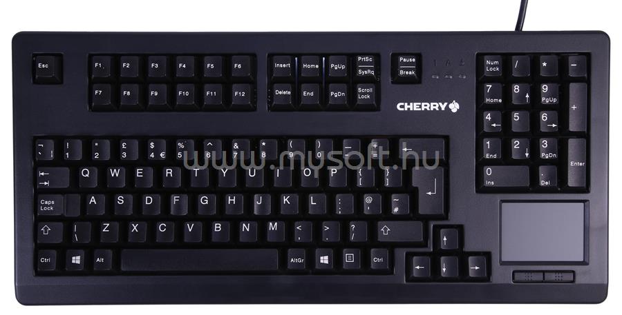 CHERRY G80-11900 TOUCHBOARD vezetékes billentyűzet angol lokalizáció (fekete)