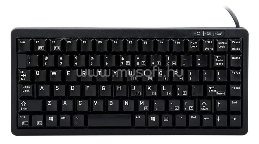 CHERRY G84-4100 PS/2 vezetékes billentyűzet angol lokalizáció (fekete)
