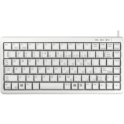CHERRY G84-4100 PS/2, USB vezetékes billentyűzet amerikai angol lokalizáció (világosszürke)