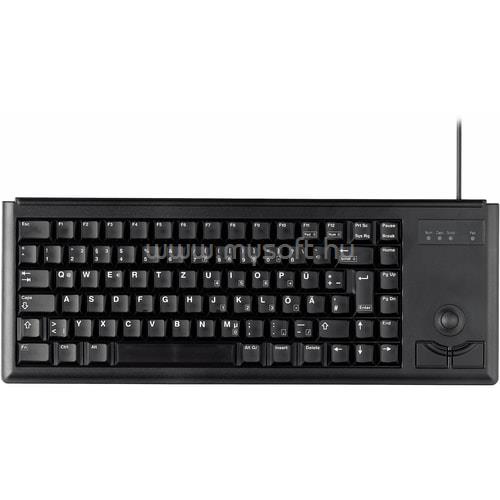 CHERRY G84-4400 TRACKBALL PS/2 vezetékes billentyűzet angol lokalizáció (fekete)