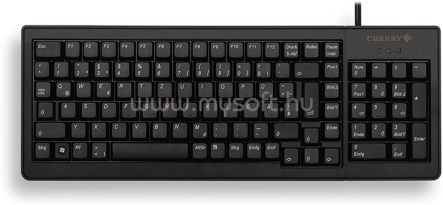 CHERRY G84-5200 XS COMPLETE USB/PS/2 vezetékes billentyűzet angol lokalizáció (fekete)
