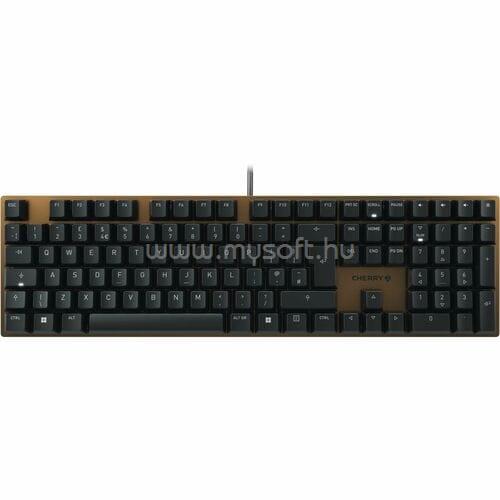 CHERRY KC 200 MX vezetékes billentyűzet angol lokalizáció (fekete-bronz)