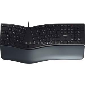 CHERRY KC 4500 ERGO vezetékes billentyűzet német lokalizáció (fekete)