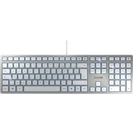 CHERRY KC 6000 SLIM vezetékes billentyűzet skandináv lokalizáció (ezüst fehér) JK-1600PN-1 small