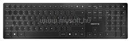 CHERRY KW 9100 SLIM GB vezeték nélküli billentyűzet angol lokalizáció (fekete-ezüst) JK-9100GB-2 small