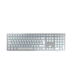 CHERRY KW 9100 SLIM MAChez vezeték nélküli billentyűzet angol lokalizáció (ezüst) JK-9110GB-1 small