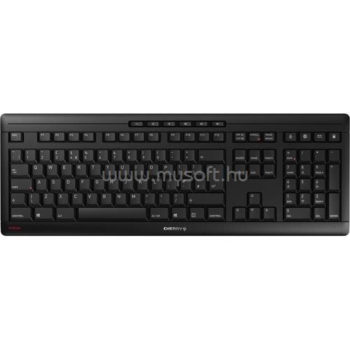 CHERRY STREAM BLACK KEYBOARD WIRELESS USB US INTERNATIONAL