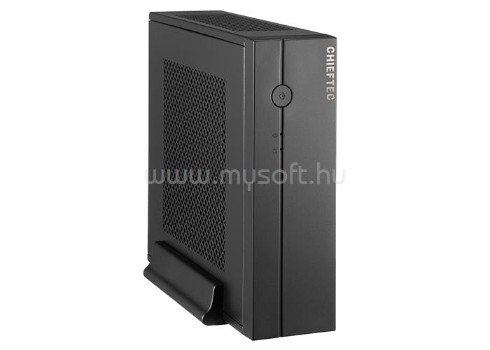 CHIEFTEC Compact IX-01 Fekete (Táp nélküli) mini-ITX ház