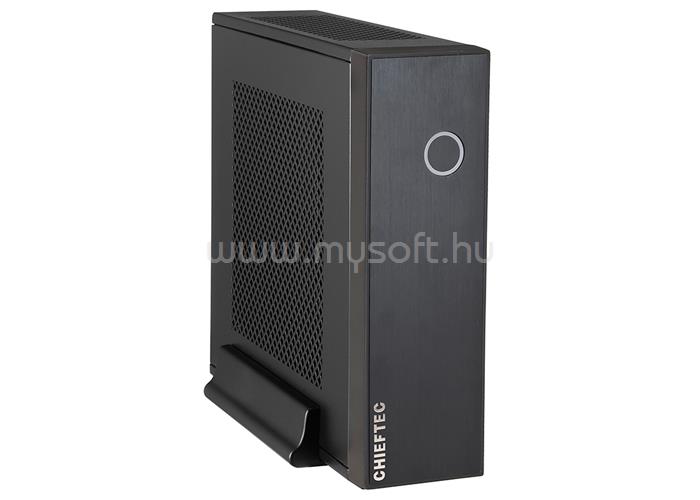 CHIEFTEC Compact IX-03B-OP Fekete (Táp nélküli) mini-ITX ház