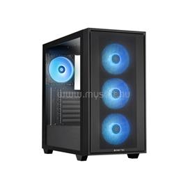 CHIEFTEC HUNTER 3 fekete (táp nélküli) ablakos E-ATX ház GS-03B-OP small