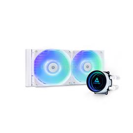 CHIEFTEC Iceberg White 240 RGB CLC-240-RGB-W - 240 mm-es AiO CPU vízhűtő, fehér CLC-240-RGB-W small