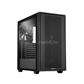 CHIEFTEC Night Hunter fekete (táp nélküli) ablakos E-ATX ház GS-03B-BLK-OP small