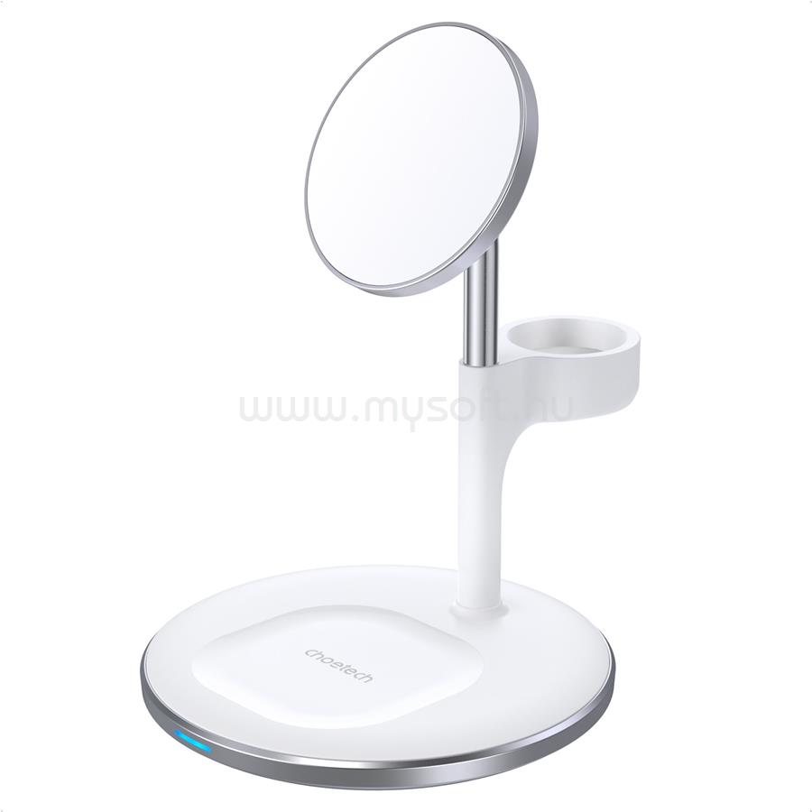 CHOETECH 15W (3-1ben, Wireless mobil, mágneses gyorstöltő), töltő
