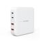 CHOETECH 2*USB-C+2*USB-A 4port,asztali,100W GAN töltő (fehér) PD8008 small