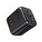 CHOETECH USB-C+A*3 (4port,30W, fekete, travel, US,UK,EU,AU), töltő PD5008 small