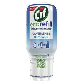 CIF Fürdőszobai tisztító spray, szuperkoncentrátum, utántöltő, 70 ml, "Power&Shine Ecorefill" 68174144/68250332 small