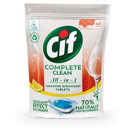 CIF Mosogatógéptabletta, 46 db, "Complete Clean All-in-One", citrom 68384314 small