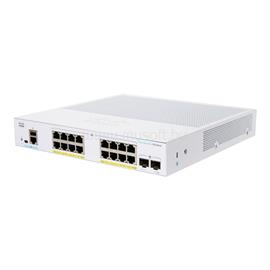 CISCO CBS250-16P-2G 16x GbE PoE+ LAN 2x SFP port L3 menedzselhető PoE+ switch CBS250-16P-2G-EU small