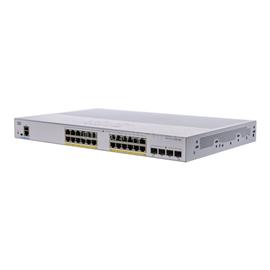 CISCO CBS250-24P-4G 24x GbE PoE+ LAN 4x SFP port L3 menedzselhető PoE+ switch CBS250-24P-4G-EU small