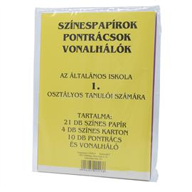 CIVIS Színes papírok, pontrácsok 1.o. CIVIS_34493 small