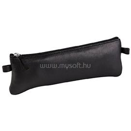 CLAIREFONTAINE 19x7cm lapos bőr fekete tolltartó P0016-0554 small