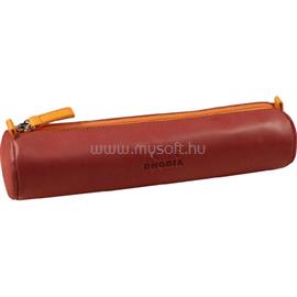 CLAIREFONTAINE Rhodiarama 215x5cm hengeres műbőr narancsvörös tolltartó P0016-0758 small