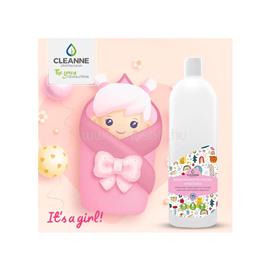 CLEANNE Mosógél 1 liter (20 mosás) fehér és színes ruhákhoz Cleanne_Baba-Mama Its a girl CLEANNE_64734 small