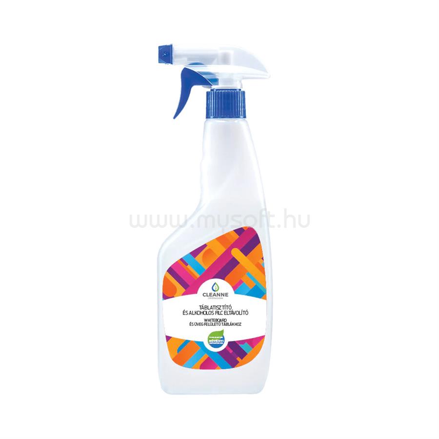 CLEANNE Táblatisztító és alkoholos filceltávolító szórófejes 500 ml Cleanne_Környezetbarát