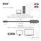 CLUB 3D Átalakító - CAC-1187 (MiniDP 1.4 to HDMI 4K120Hz / 8K60Hz HDR10+, 1.8m) CAC-1187 small